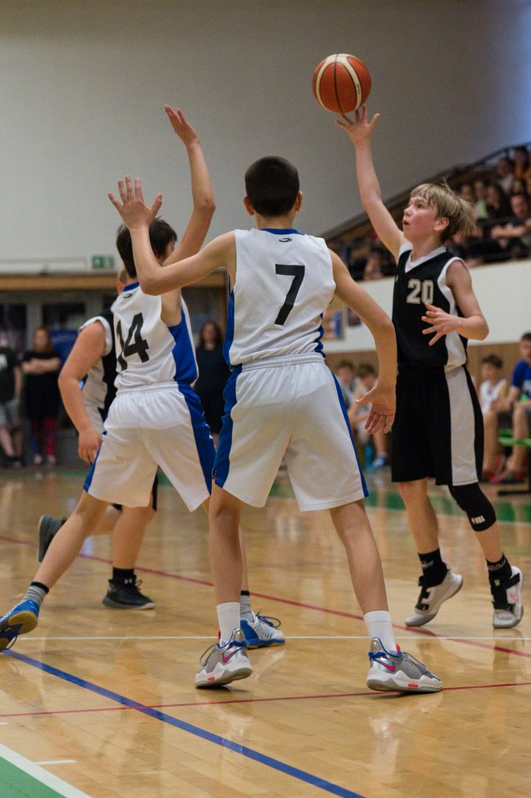 1.  SOKOL Dubeč vs. SOJKY Pelhřimov 63:34